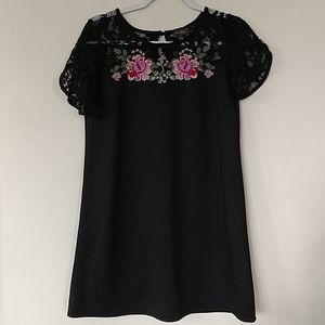 Luxology embroidered dress